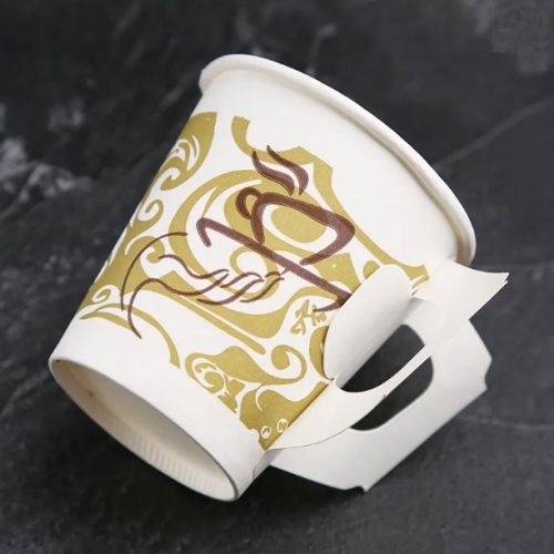 Coffee Paper Cup 4OZ With handle