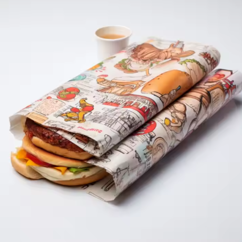 Sandwich Burger Oil Paper Baking Food Grade