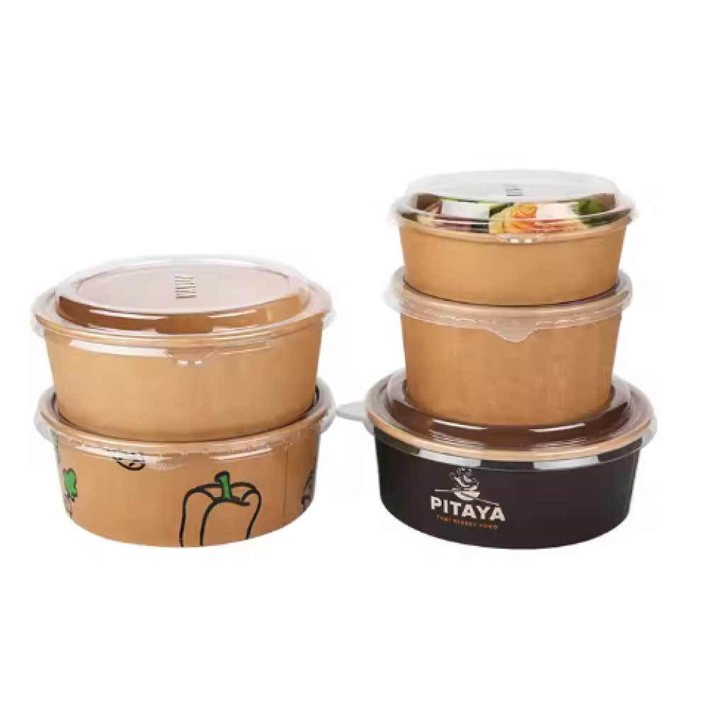 450ML-1100ML disposable paper bowls